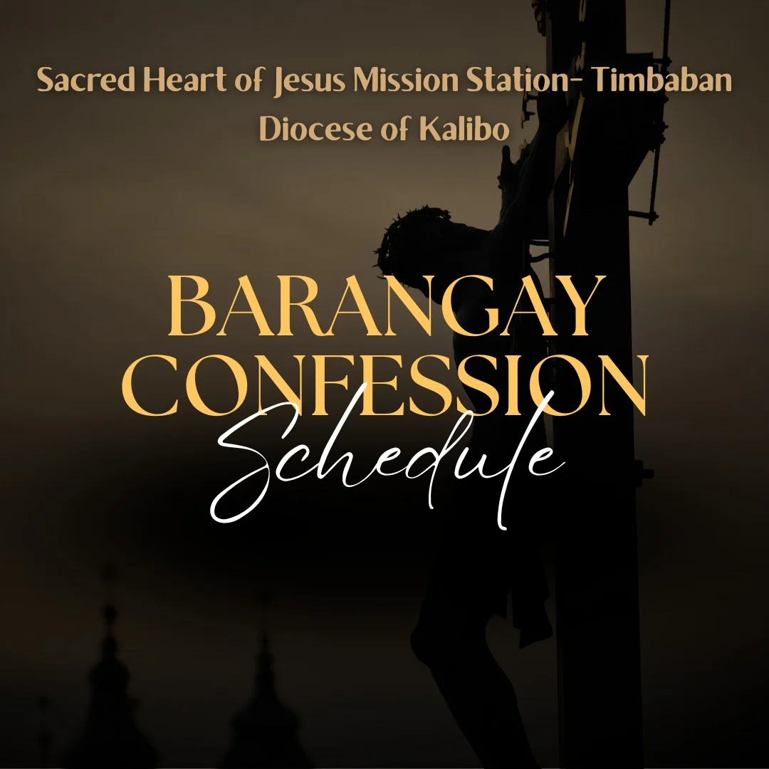 barangay confession schedule