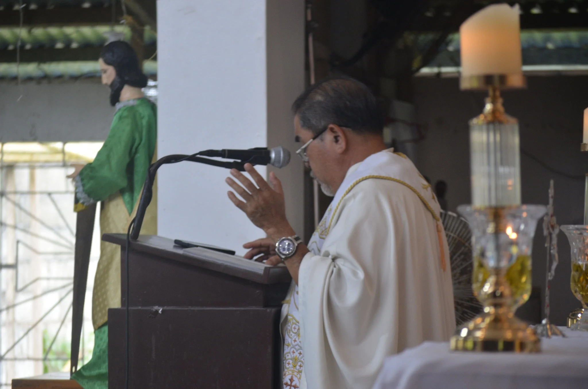 Patron iya sa Sacred Heart of Jesus Mission Station Timbaban